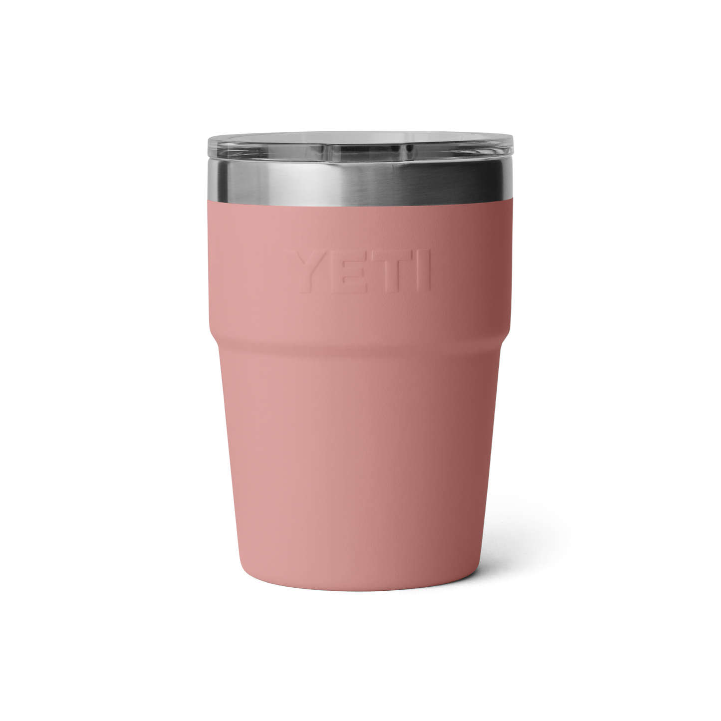 YETI Rambler® Stapelbare beker van 16 oz (473 ml) Sandstone Pink