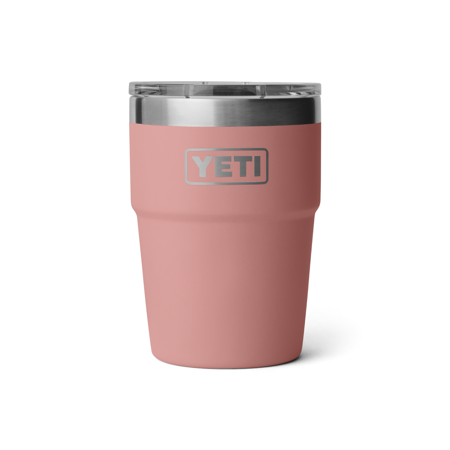 YETI Rambler® Stapelbare beker van 16 oz (473 ml) Sandstone Pink