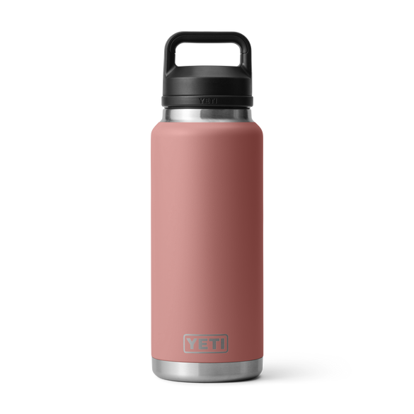 YETI Rambler® 36 oz Fles van 1065 ml met Chug Cap Sandstone Pink