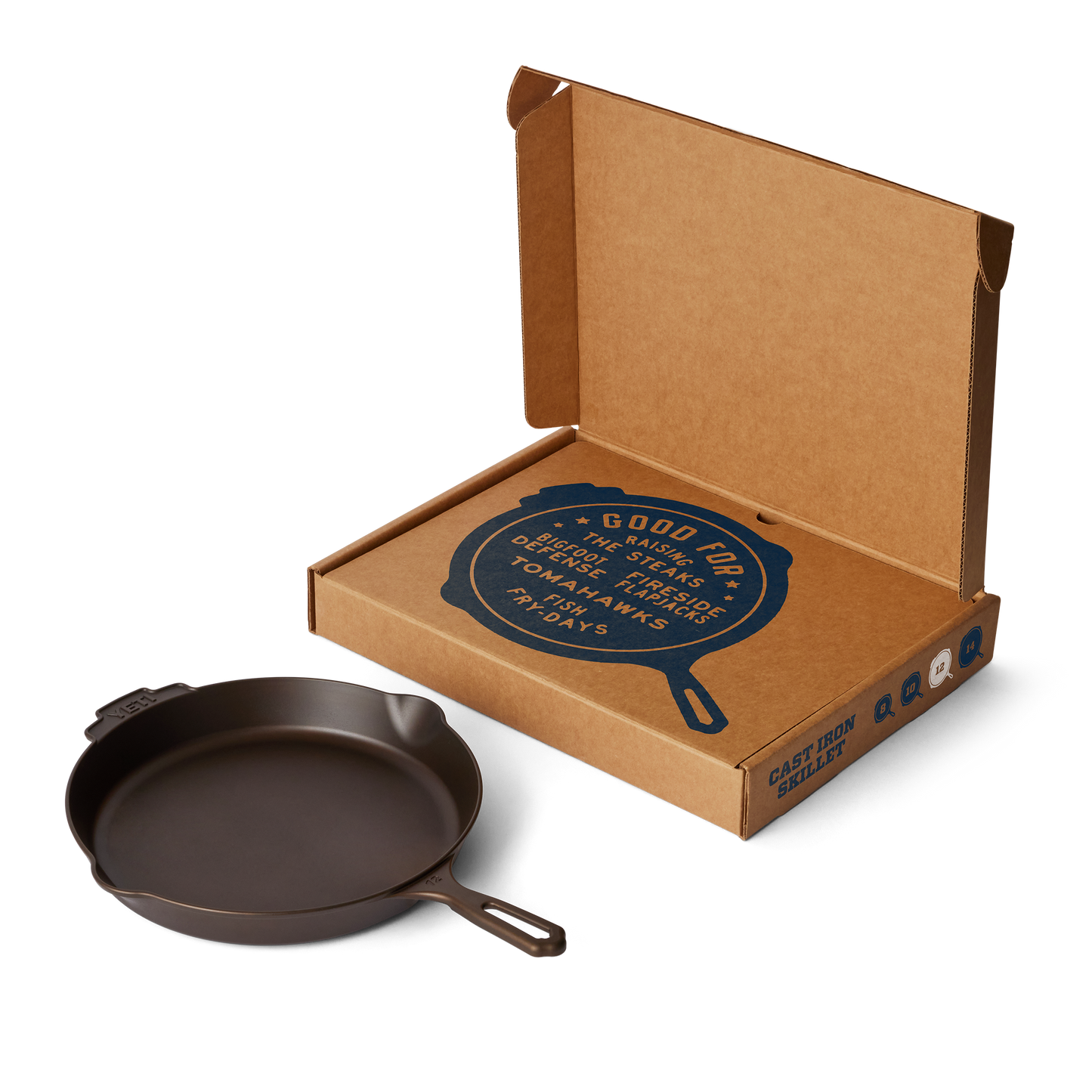 YETI YETI™ 12 Cast Iron Skillet Cast Iron