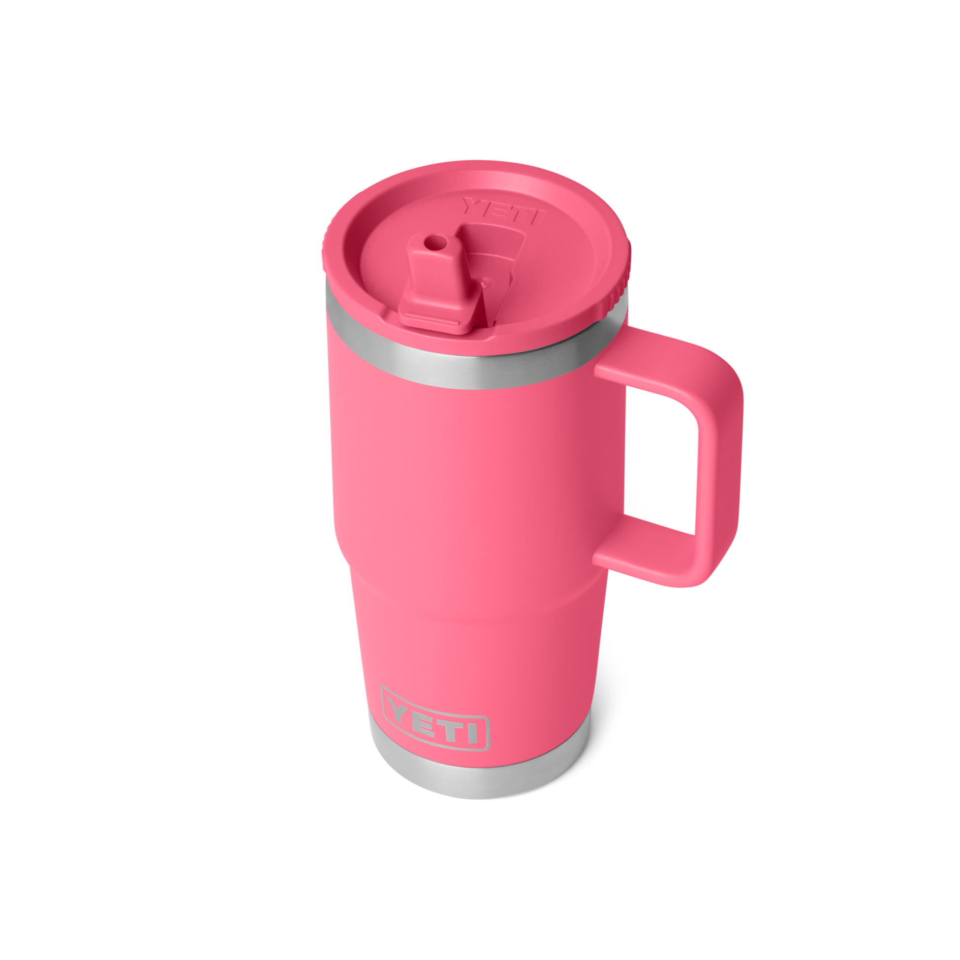 YETI Rambler® 20 oz (591 ml) Travel Straw Mug Tropical Pink