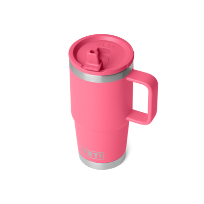 YETI Rambler® 20 oz (591 ml) Travel Straw Mug Tropical Pink