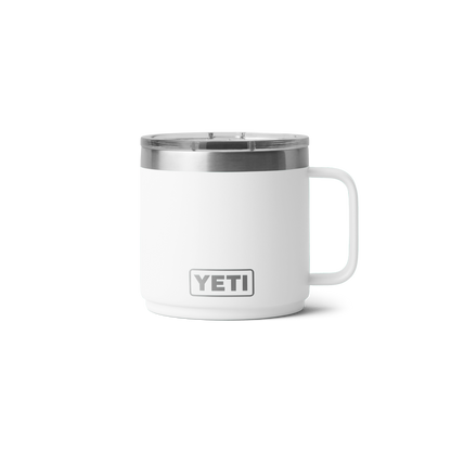 YETI Rambler® stapelbare mok van 414 ml (14 oz) white