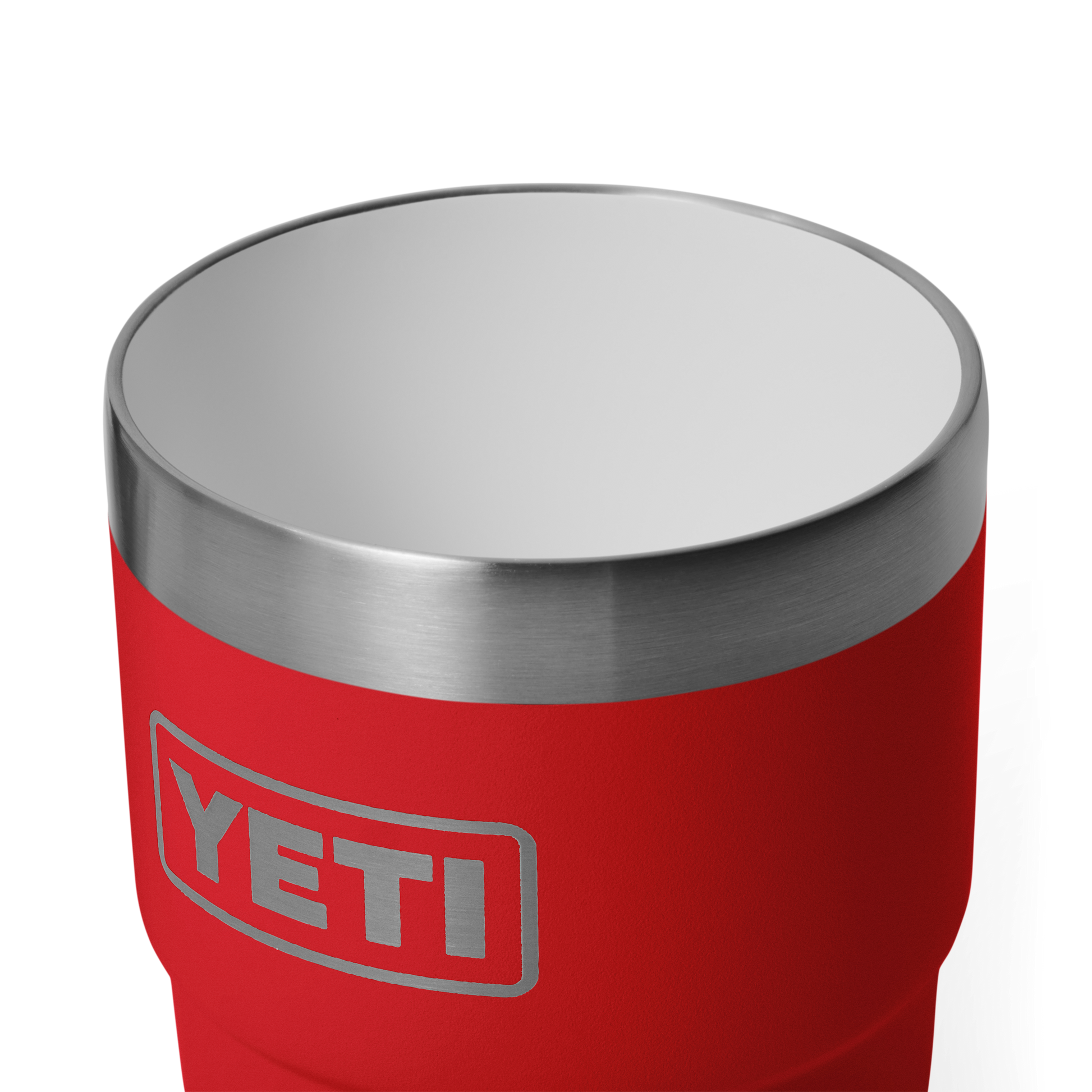 YETI Rambler® stapelbare kop van 236 ml (8 oz) rescue red