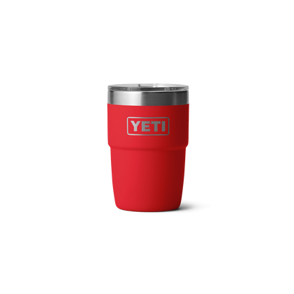 YETI Rambler® stapelbare kop van 236 ml (8 oz) rescue red