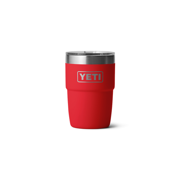 YETI Rambler® stapelbare kop van 236 ml (8 oz) rescue red