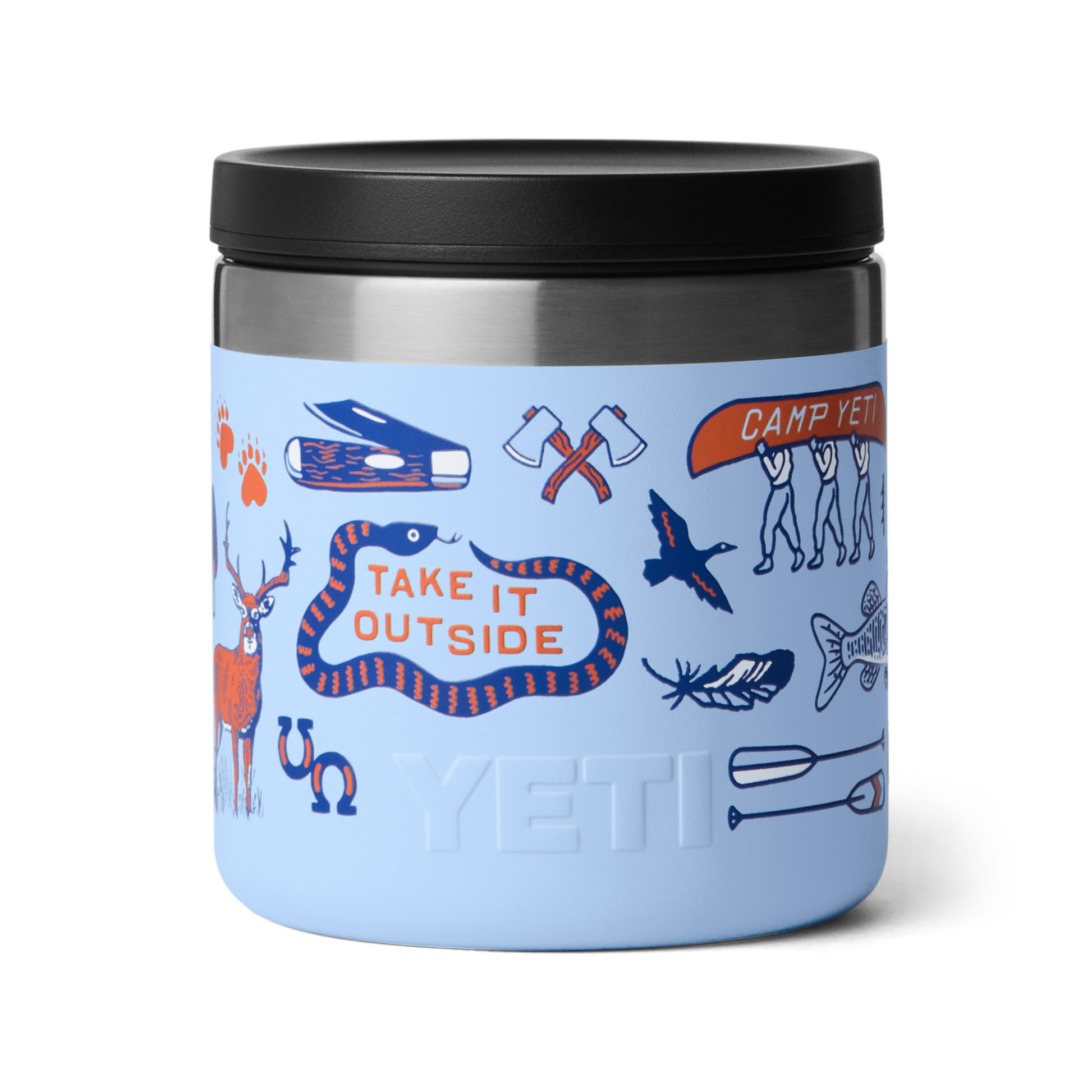 YETI Rambler® 8 oz (237 ml) Insulated Food Jar Big Sky Summer Camp