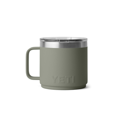 YETI Rambler® 14 oz (414 ml) Stackable Mug Pampa Green
