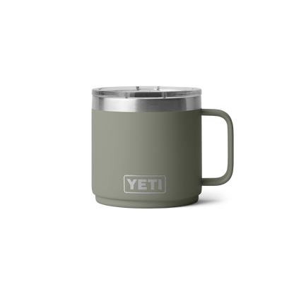 YETI Rambler® 14 oz (414 ml) Stackable Mug Pampa Green