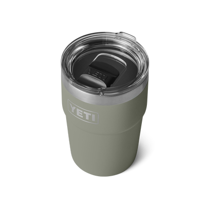 YETI Rambler® 16 oz (473 ml) Stackable Cup Pampa Green