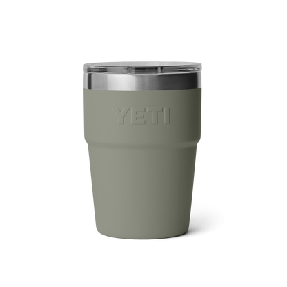YETI Rambler® 16 oz (473 ml) Stackable Cup Pampa Green