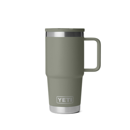 YETI Rambler® 20 oz (591 ml) Travel Straw Mug Pampa Green