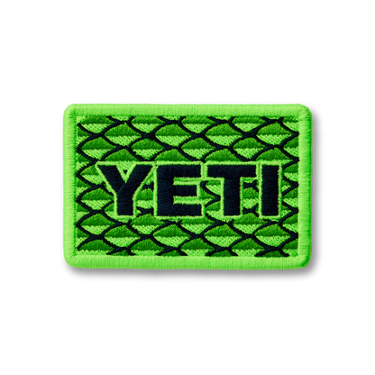 YETI Scales Patch Green