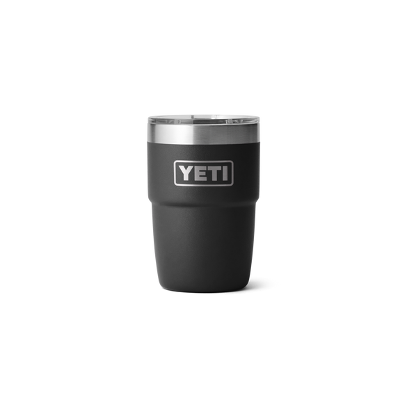 YETI Rambler® 8 oz (237 ml) Beker Van Zwart