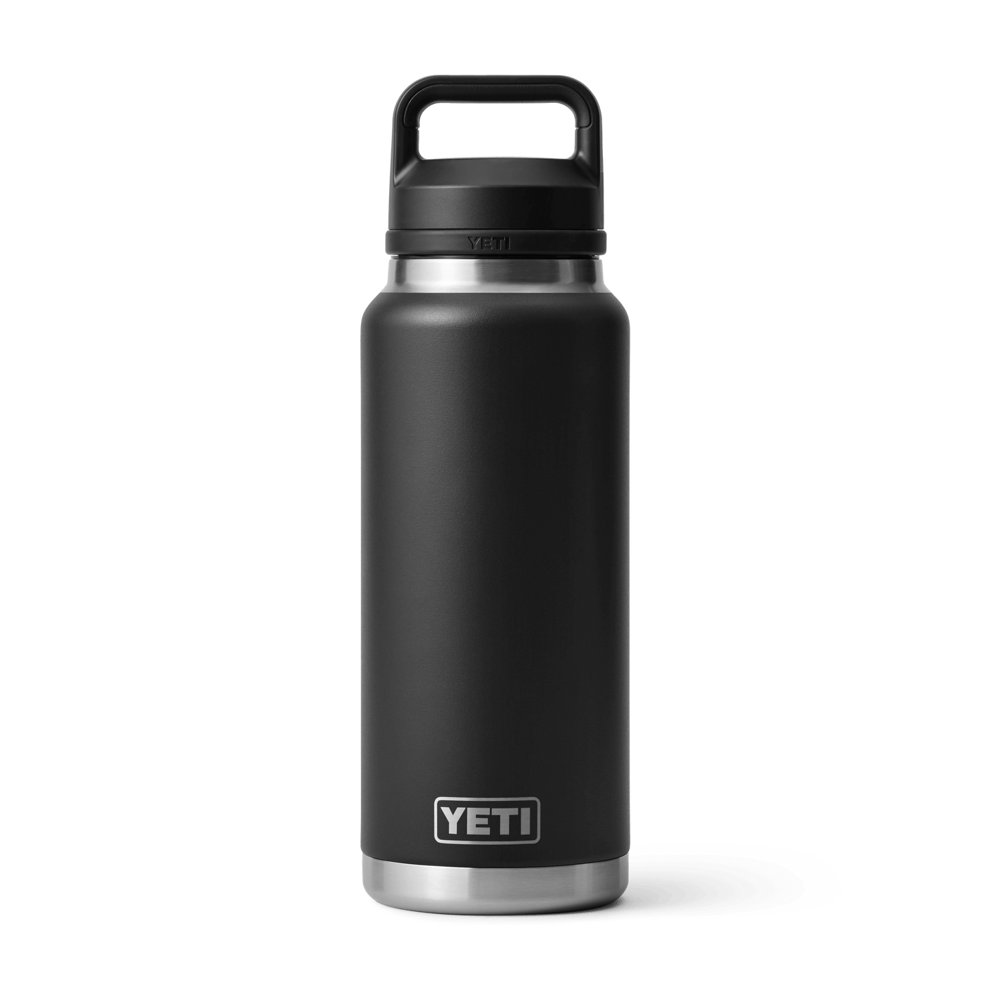 YETI Rambler® 36 oz Fles van 1065 ml met Chug Cap Zwart