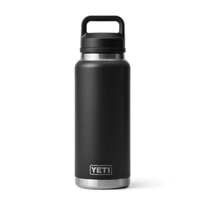 YETI Rambler® 36 oz Fles van 1065 ml met Chug Cap Zwart