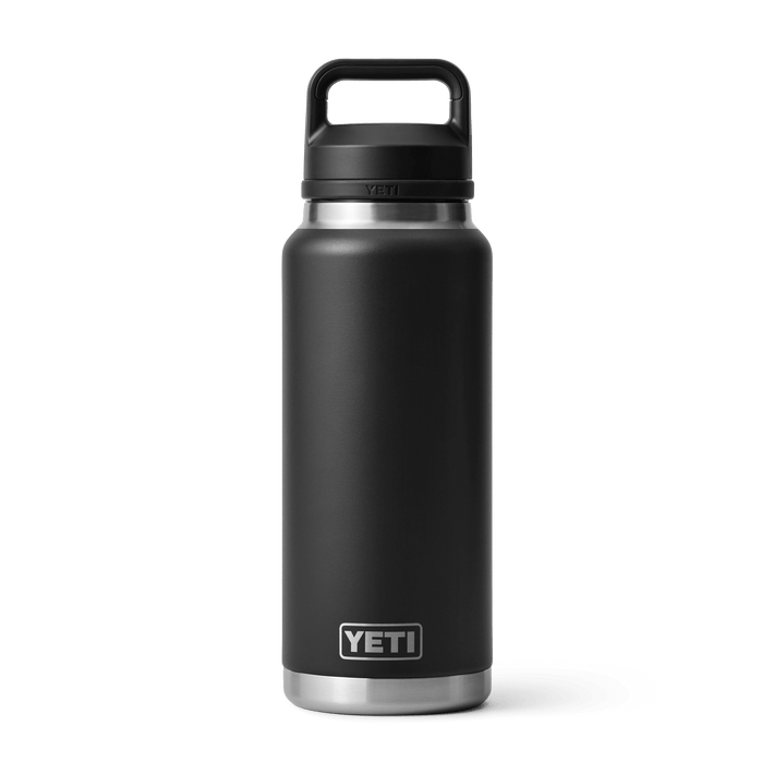 YETI Rambler® 36 oz Fles van 1065 ml met Chug Cap Zwart