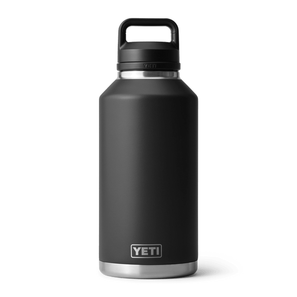 YETI Rambler® 64 oz Fles van 1,9 liter met Chug Cap Zwart