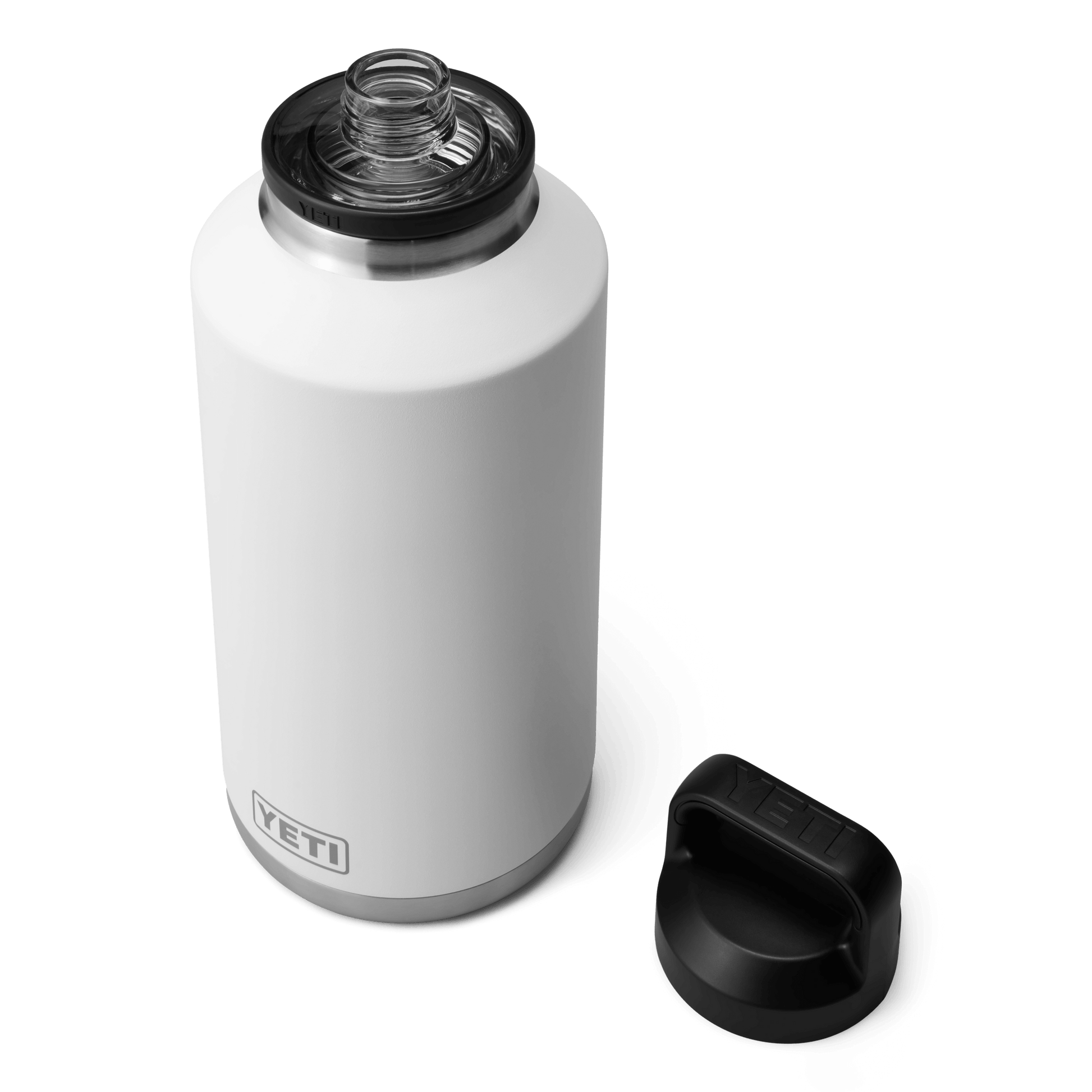 YETI Rambler® 64 oz Fles van 1,9 liter met Chug Cap Wit