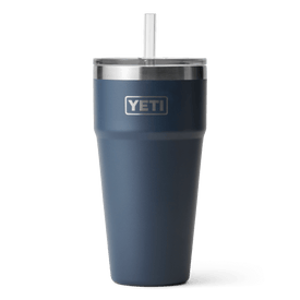 YETI Rambler® 26 oz Beker van 760 ml met rietje Navy