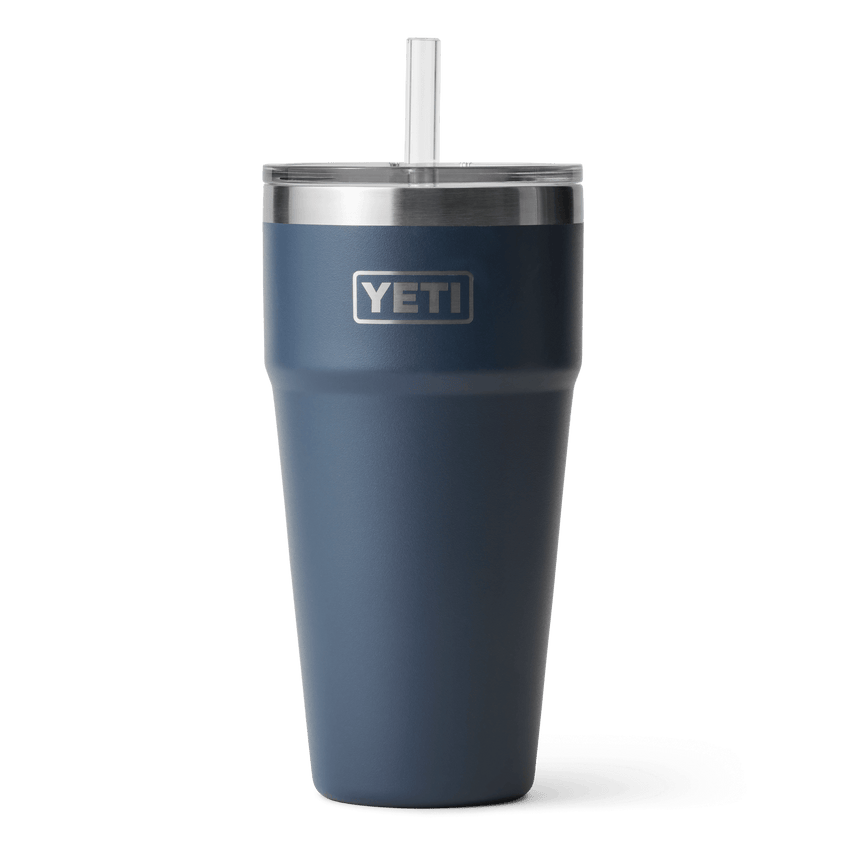 YETI Rambler® 26 oz Beker van 760 ml met rietje Navy