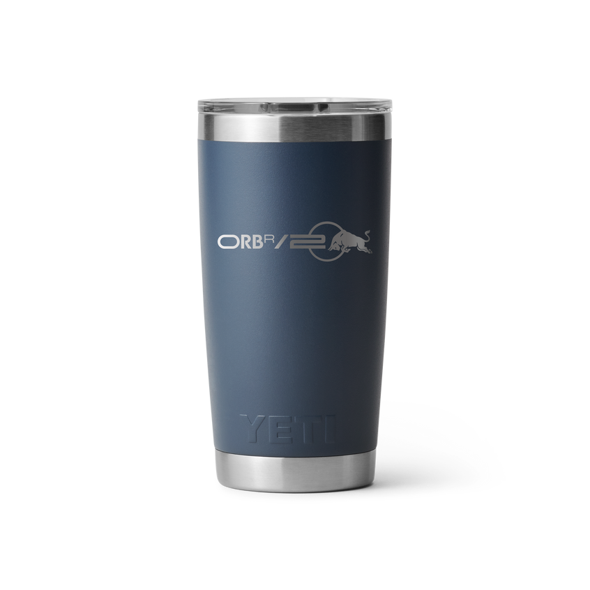 YETI ORACLE RED BULL RACING Rambler® 20 oz (591 ml) Beker Van - 20e verjaardag Navy