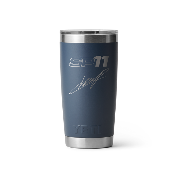 YETI ORACLE RED BULL RACING Rambler® Red Bull Racing 20 oz (591 ml) Beker Van - Rijdersbadge - Checo Navy