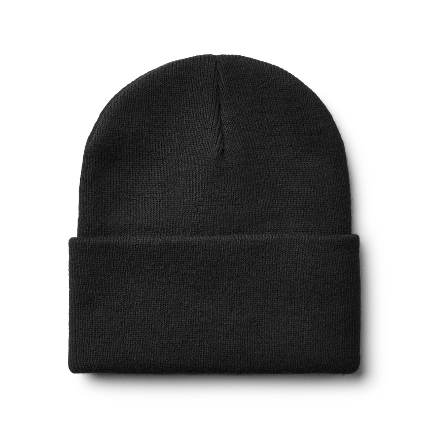 YETI Beanie met logo Zwart