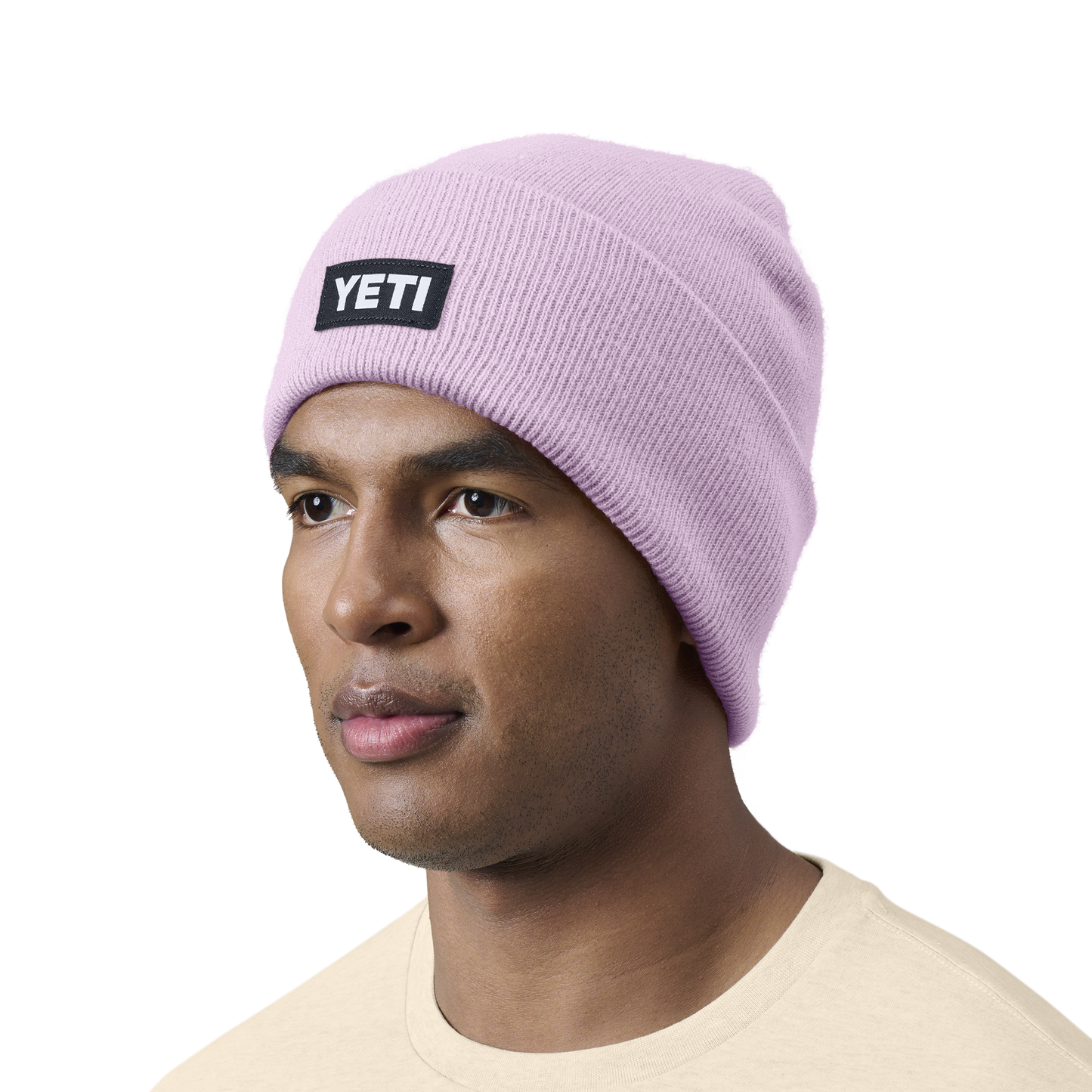 YETI Beanie met logo Lavender