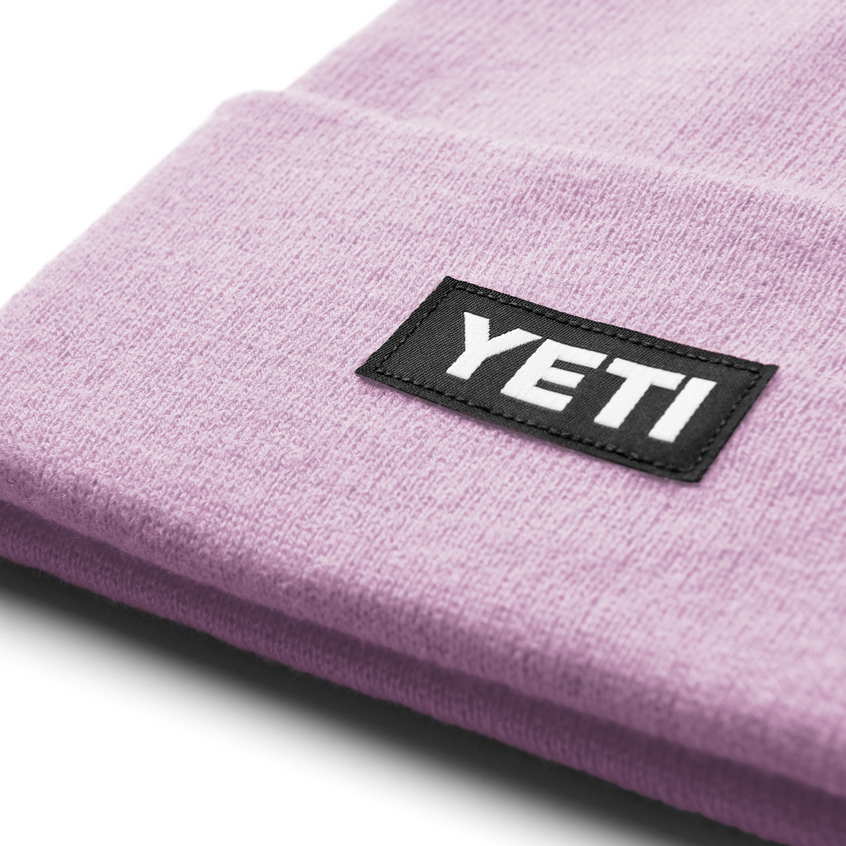 YETI Beanie met logo Lavender