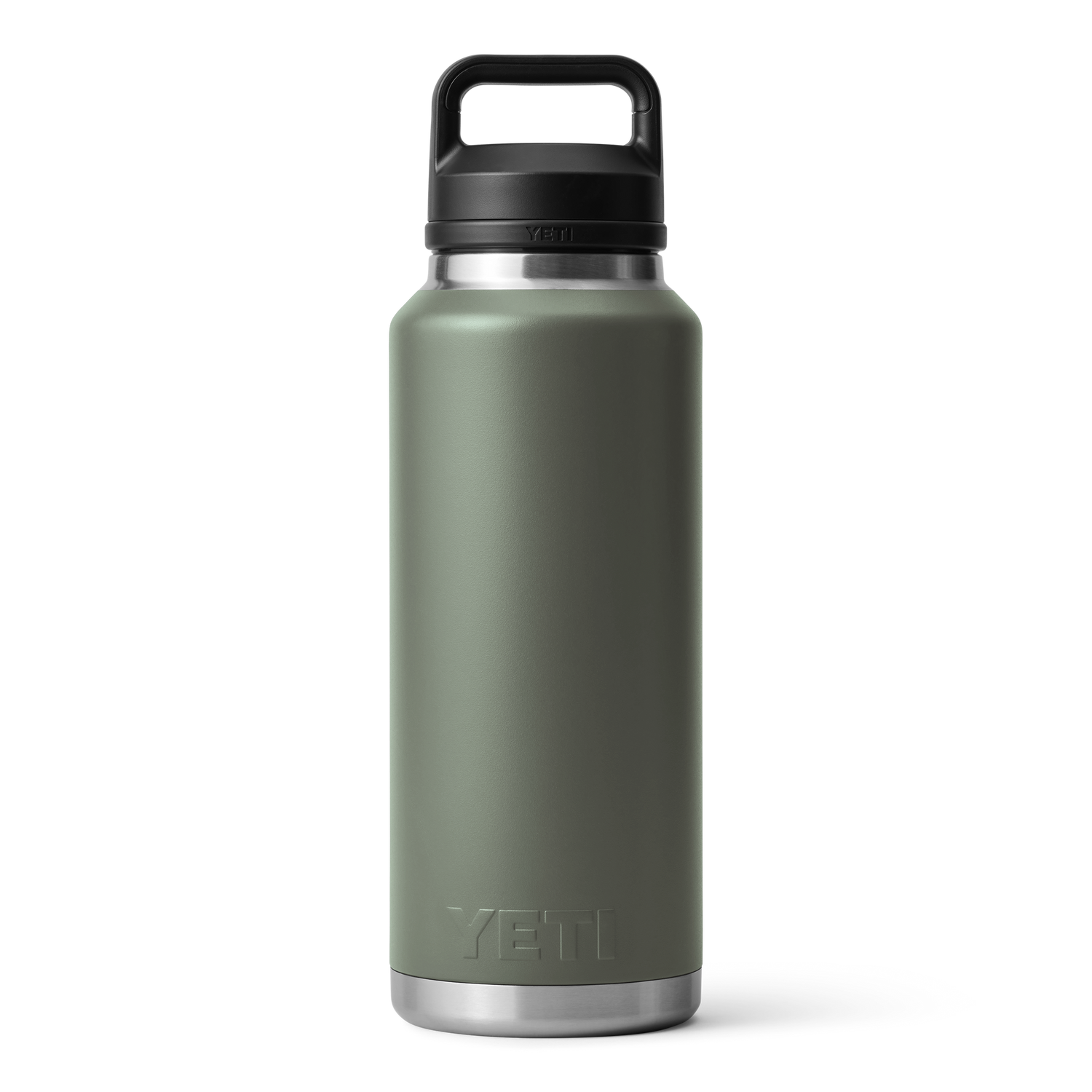 YETI Rambler® 46 oz Fles van 1,4 liter met Chug Cap Camp Green