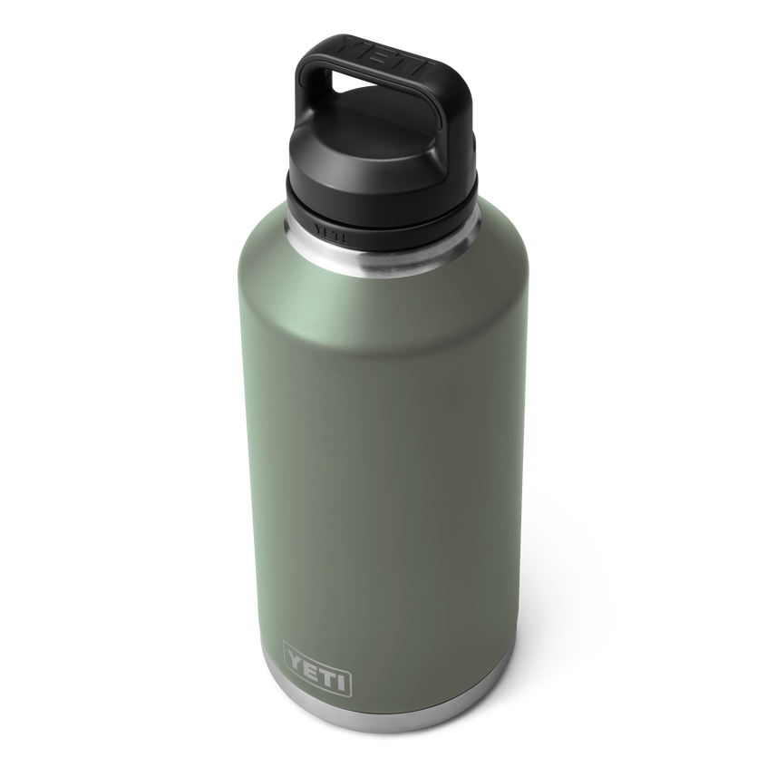 YETI Rambler® 64 oz Fles van 1,9 liter met Chug Cap Camp Green