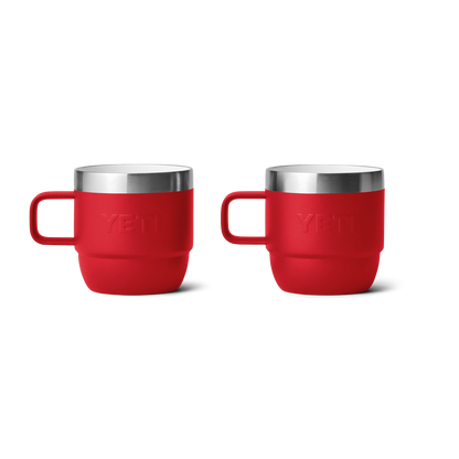 Rambler® 6 oz (177 ml) stapelbare mokken Rescue Red