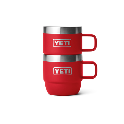 Rambler® 6 oz (177 ml) stapelbare mokken Rescue Red