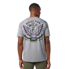 YETI Pigeon Emblem Short Sleeve T-Shirt Grey