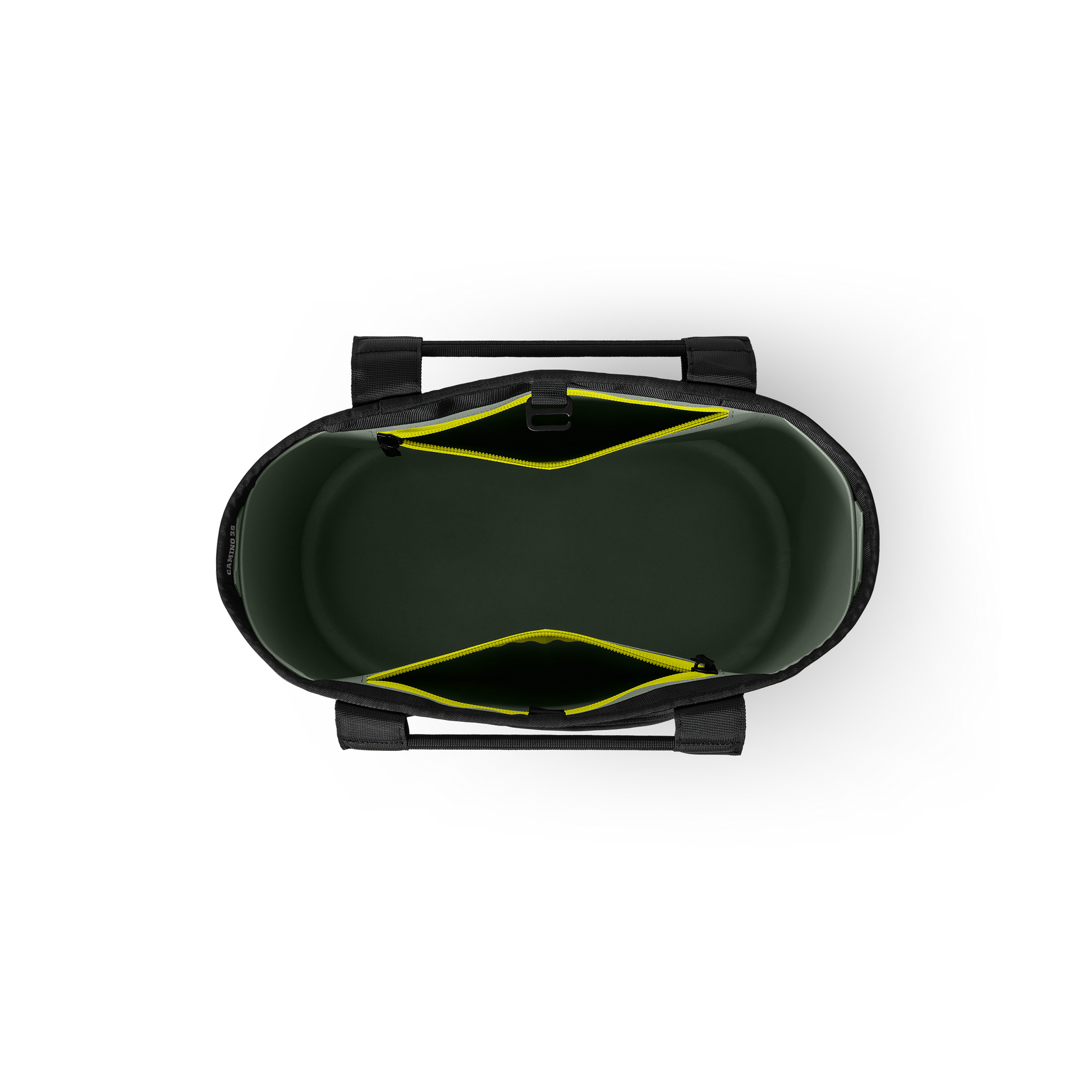 YETI Camino® 35 Carryall Tote Bag Camp Green / Firefly Yellow