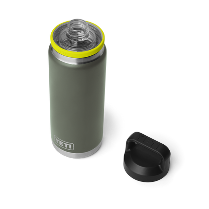 YETI Rambler® 26 oz (769 ml) Bottle Camp Green / Firefly Yellow