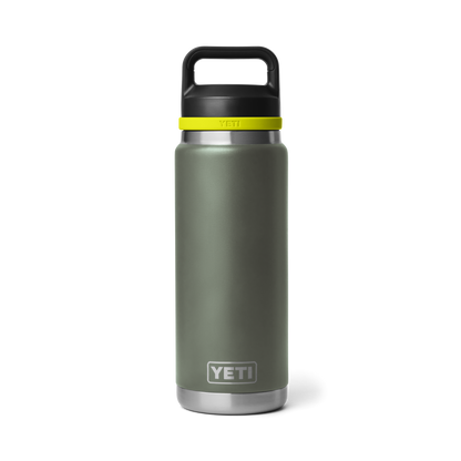 YETI Rambler® 26 oz (769 ml) Bottle Camp Green / Firefly Yellow