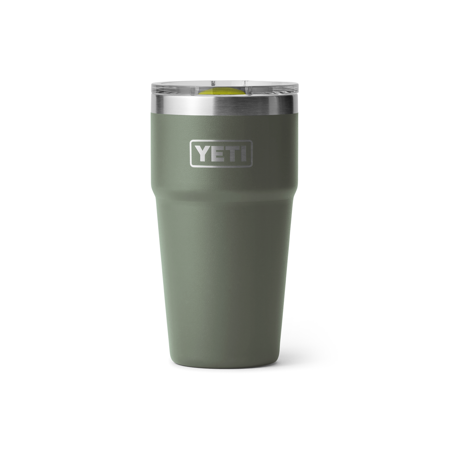 YETI Rambler® 20 oz (591 ml) Stackable Cup Camp Green / Firefly Yellow
