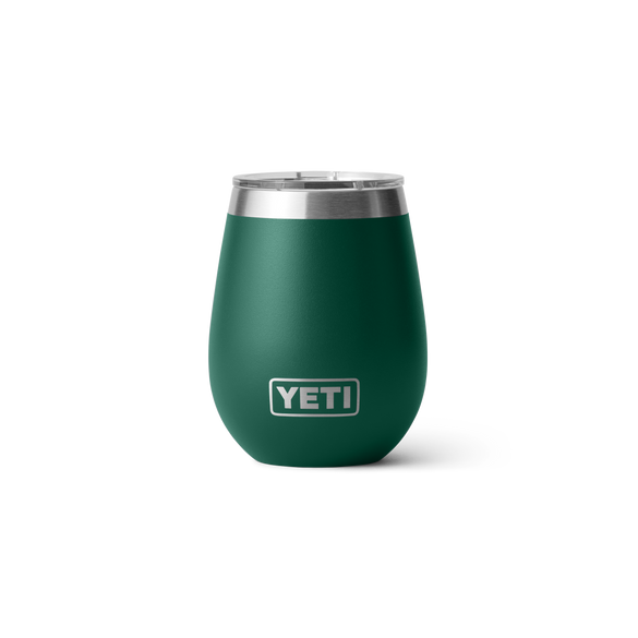 YETI Rambler® 10 oz (295 ml) Wine Tumbler Black Forest Green