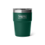 YETI Rambler® 16 oz (473 ml) Stackable Cup Black Forest Green