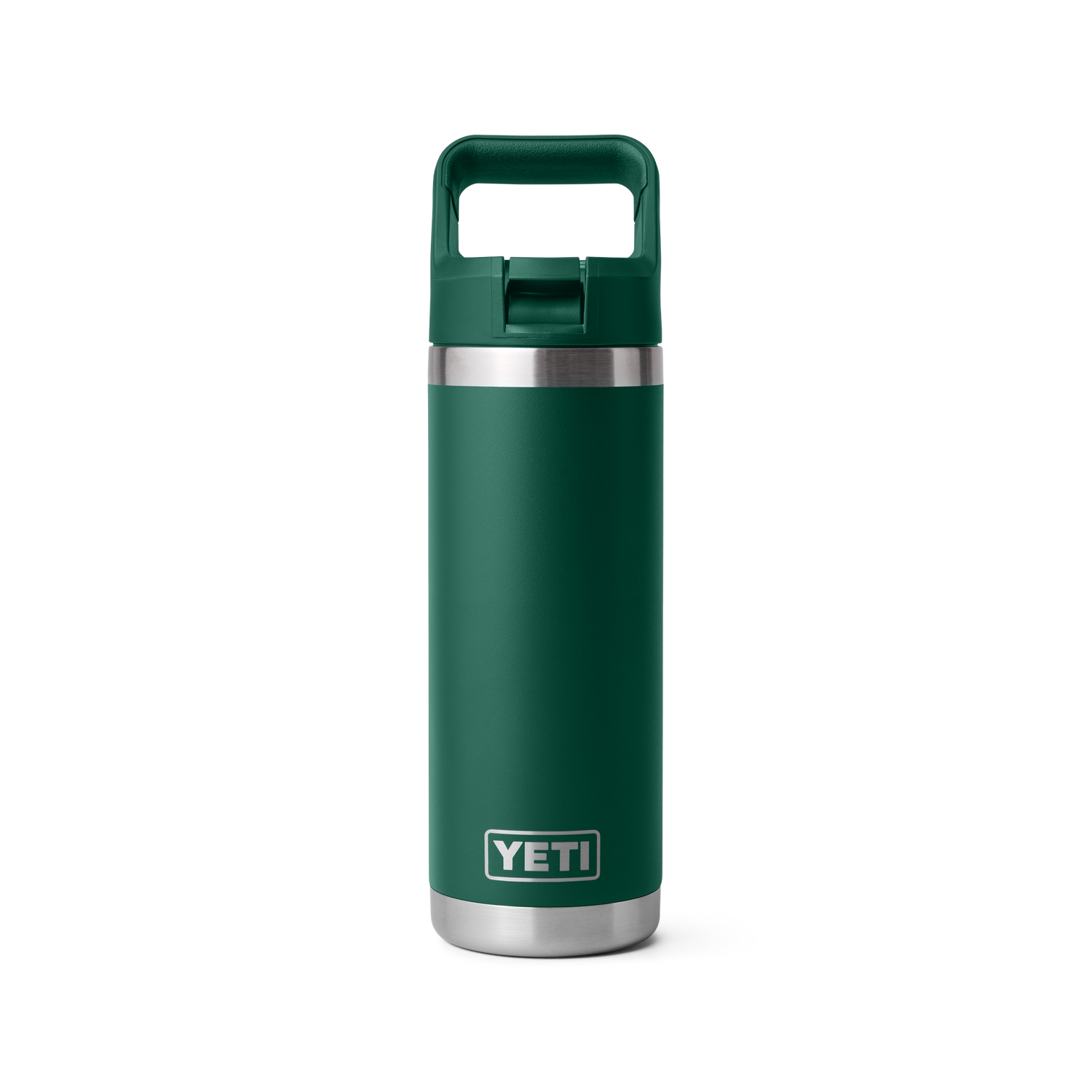 YETI Rambler® 18 oz (532 ml) Bottle Black Forest Green