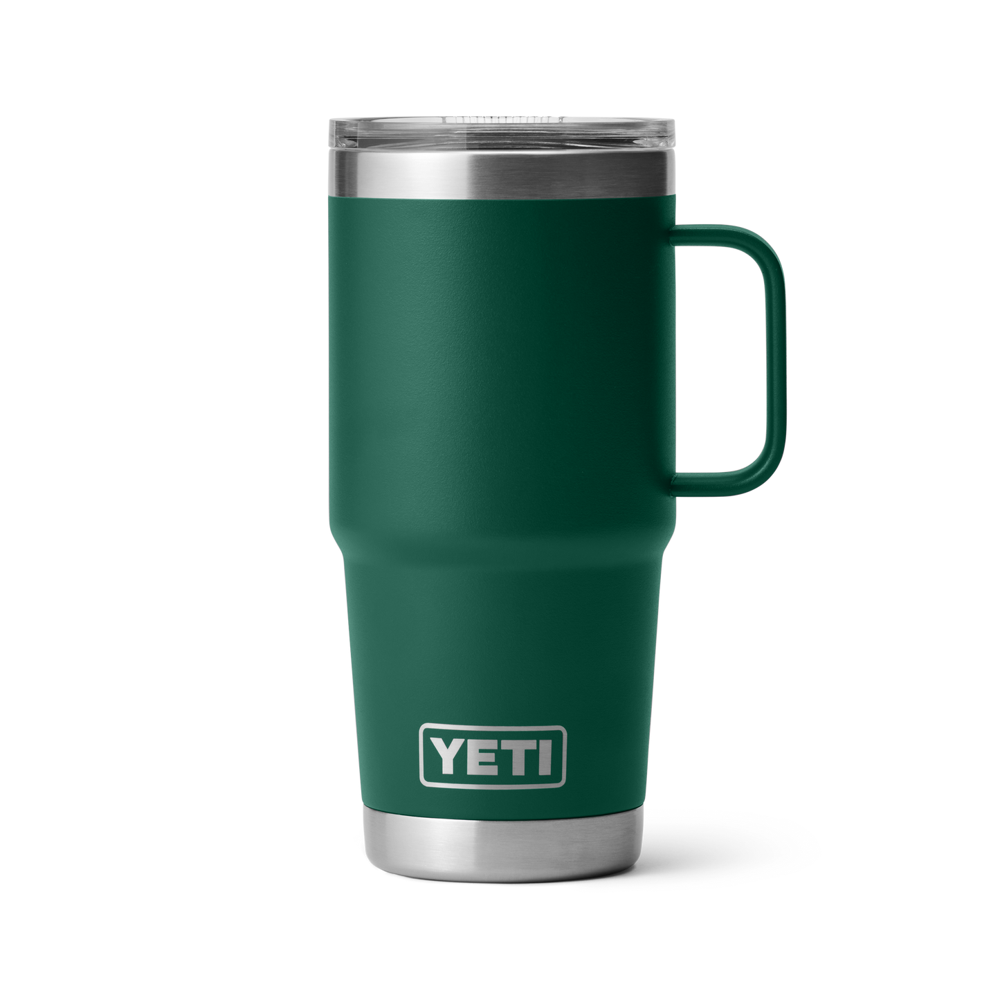 YETI Rambler® 20 oz (591 ml) Travel Mug Black Forest Green