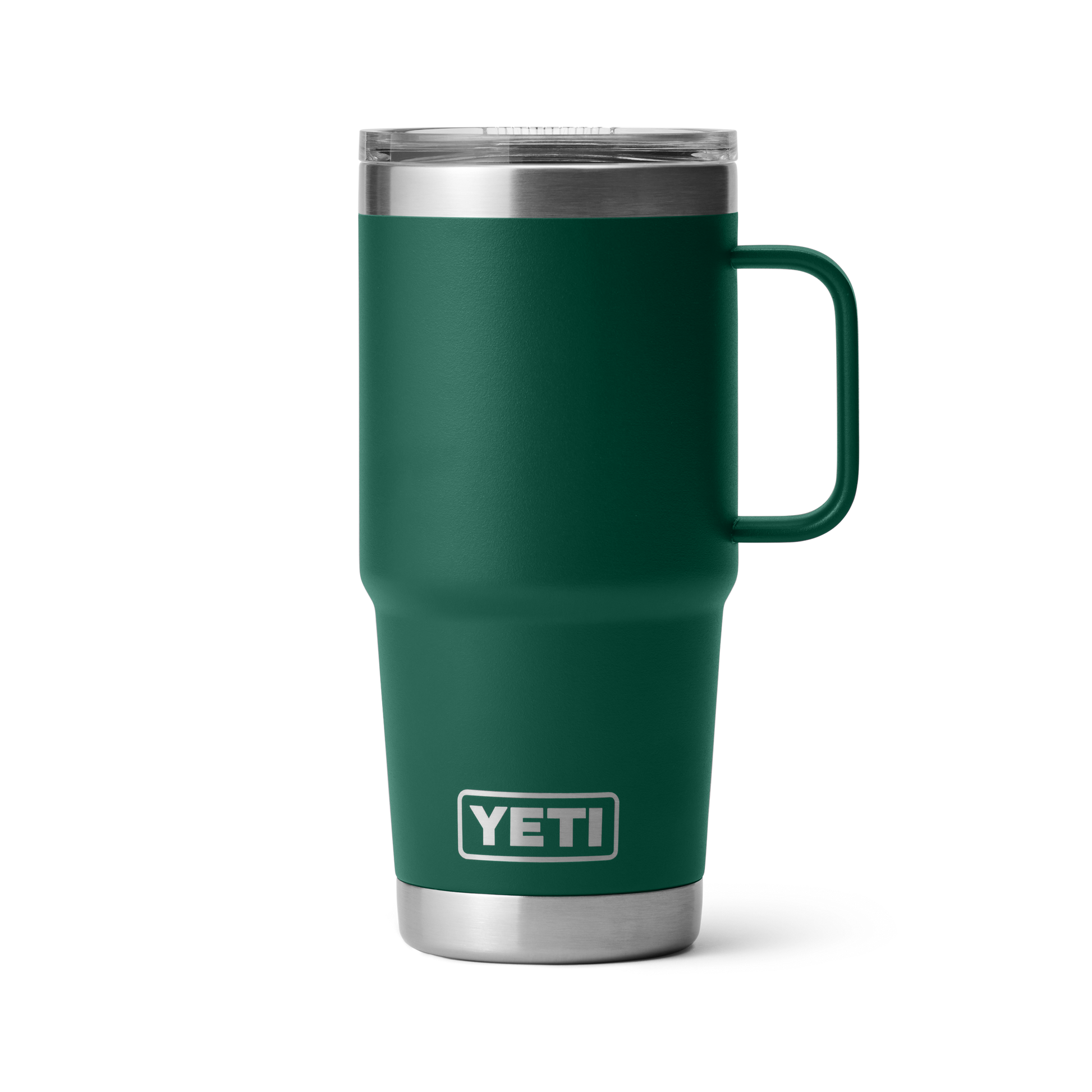 YETI Rambler® 20 oz (591 ml) Travel Mug Black Forest Green