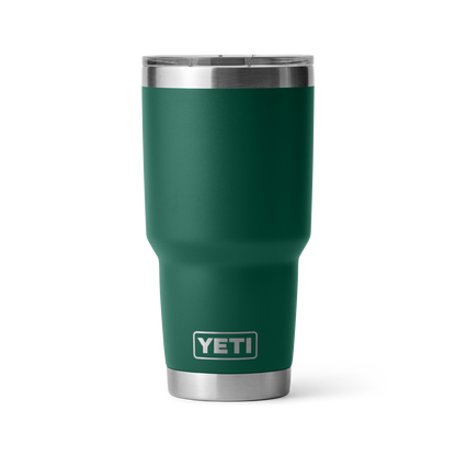 YETI Rambler® 30 oz (887 ml) Tumbler Black Forest Green