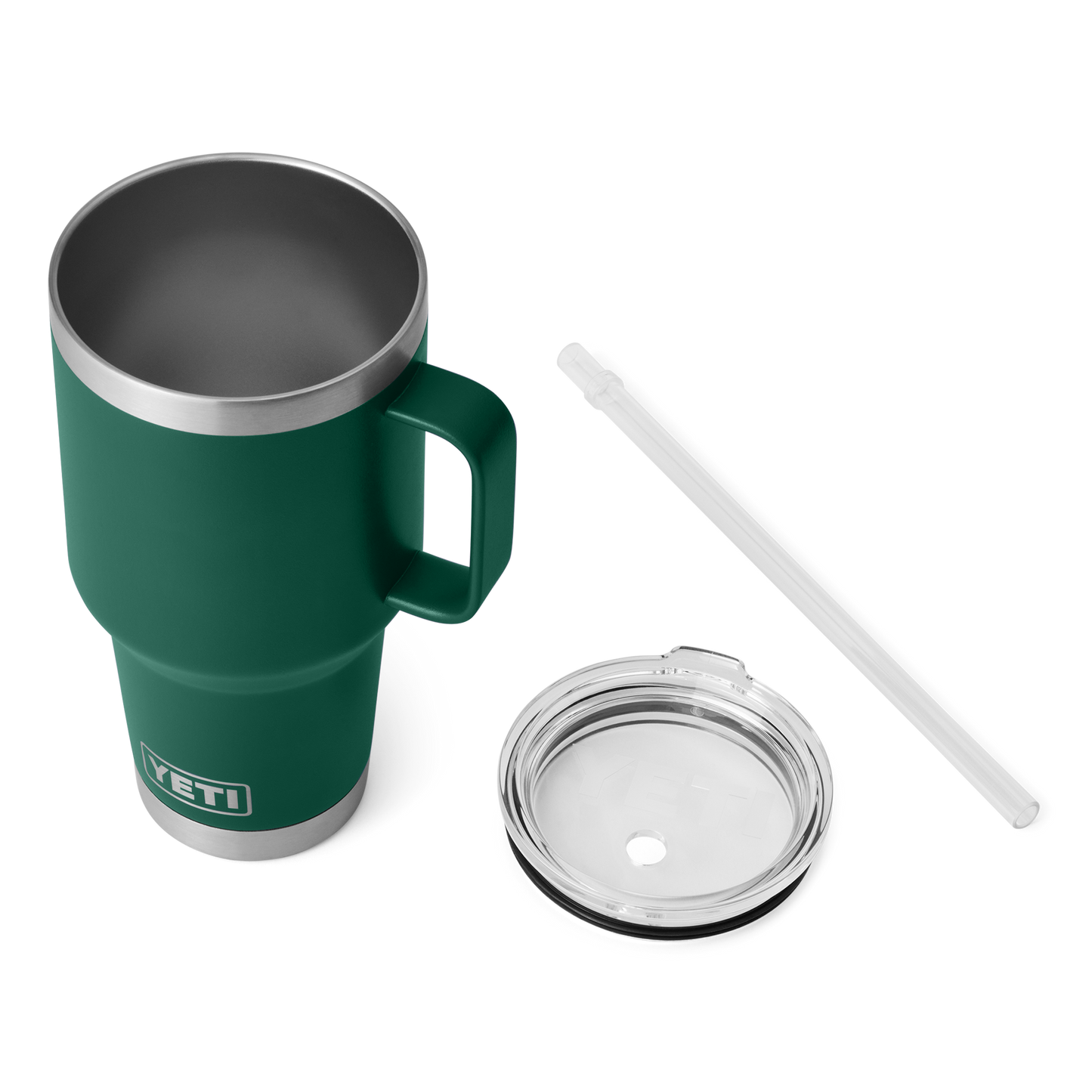 YETI Rambler® Mok Van 35 oz (1 l) Black Forest Green