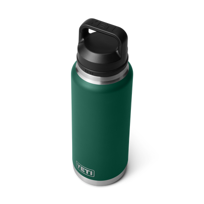 YETI Rambler® 36 oz Fles van (1 l) Black Forest Green