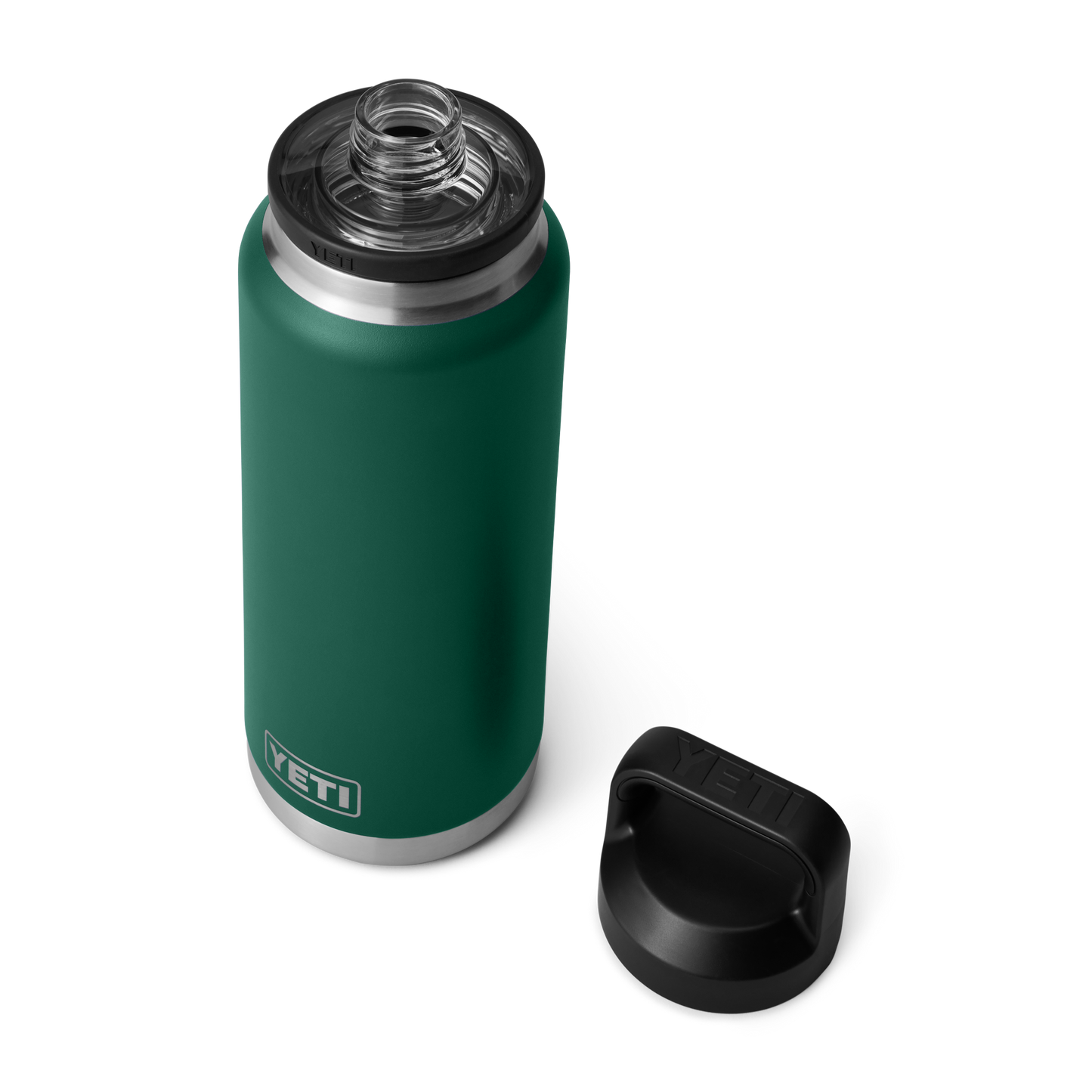 YETI Rambler® 36 oz Fles van (1 l) Black Forest Green