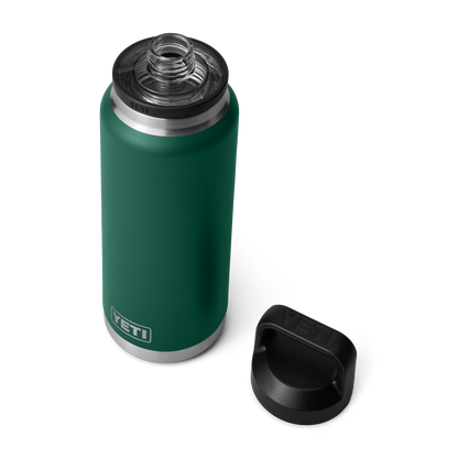 YETI Rambler® 36 oz Fles van (1 l) Black Forest Green