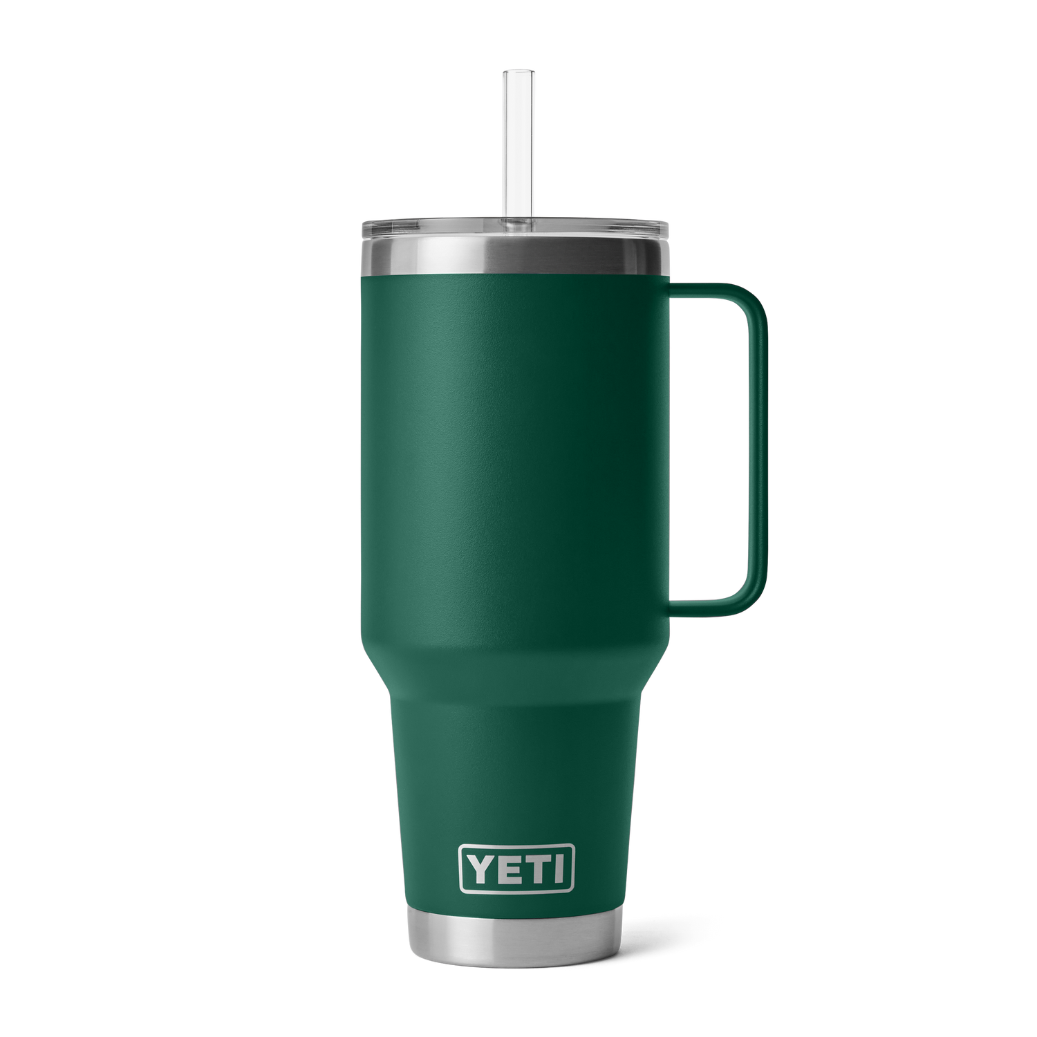 YETI Rambler® 42 oz (1.2 l) Straw Mug Black Forest Green